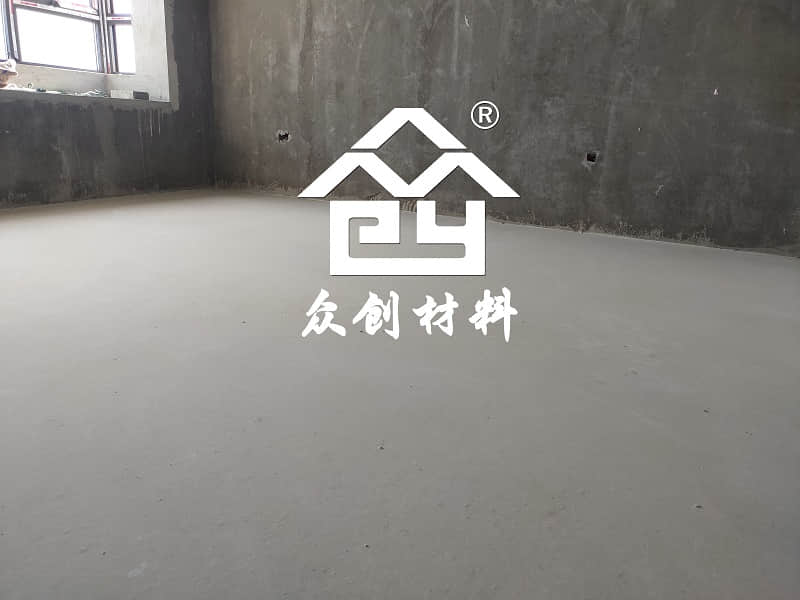 融创江滨之城厚层水泥基自流平成品